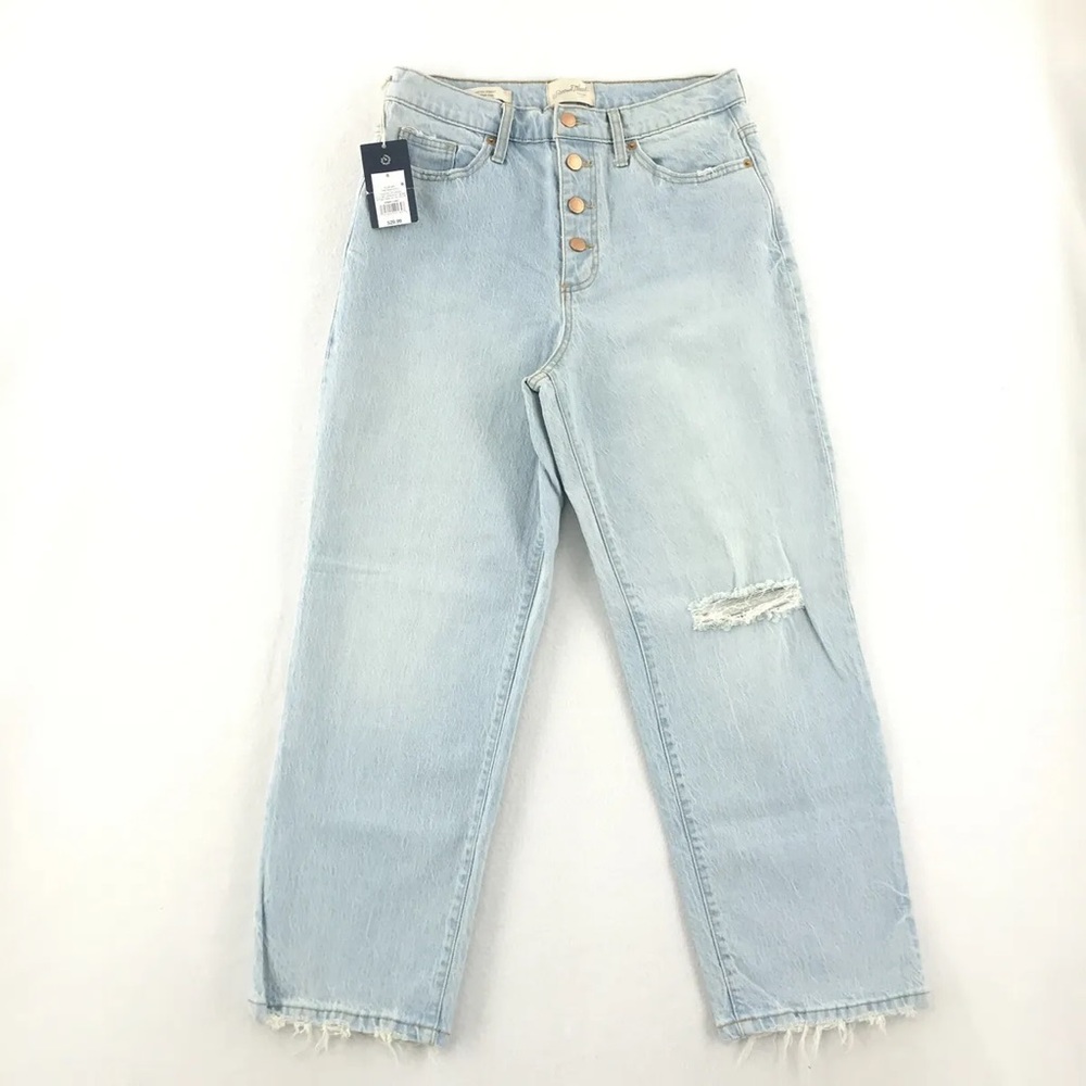 Universal Thread Vintage Straight Jeans Women's Size 18 Button Fly